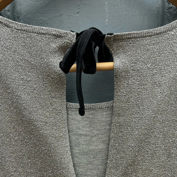 J Crew Madison Lurex Silver Metallic Jumpsuit, BNWT, size XXL - Picture 9 of 11